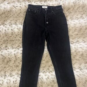 Abercrombie & Fitch  Black The Skinny High Rise